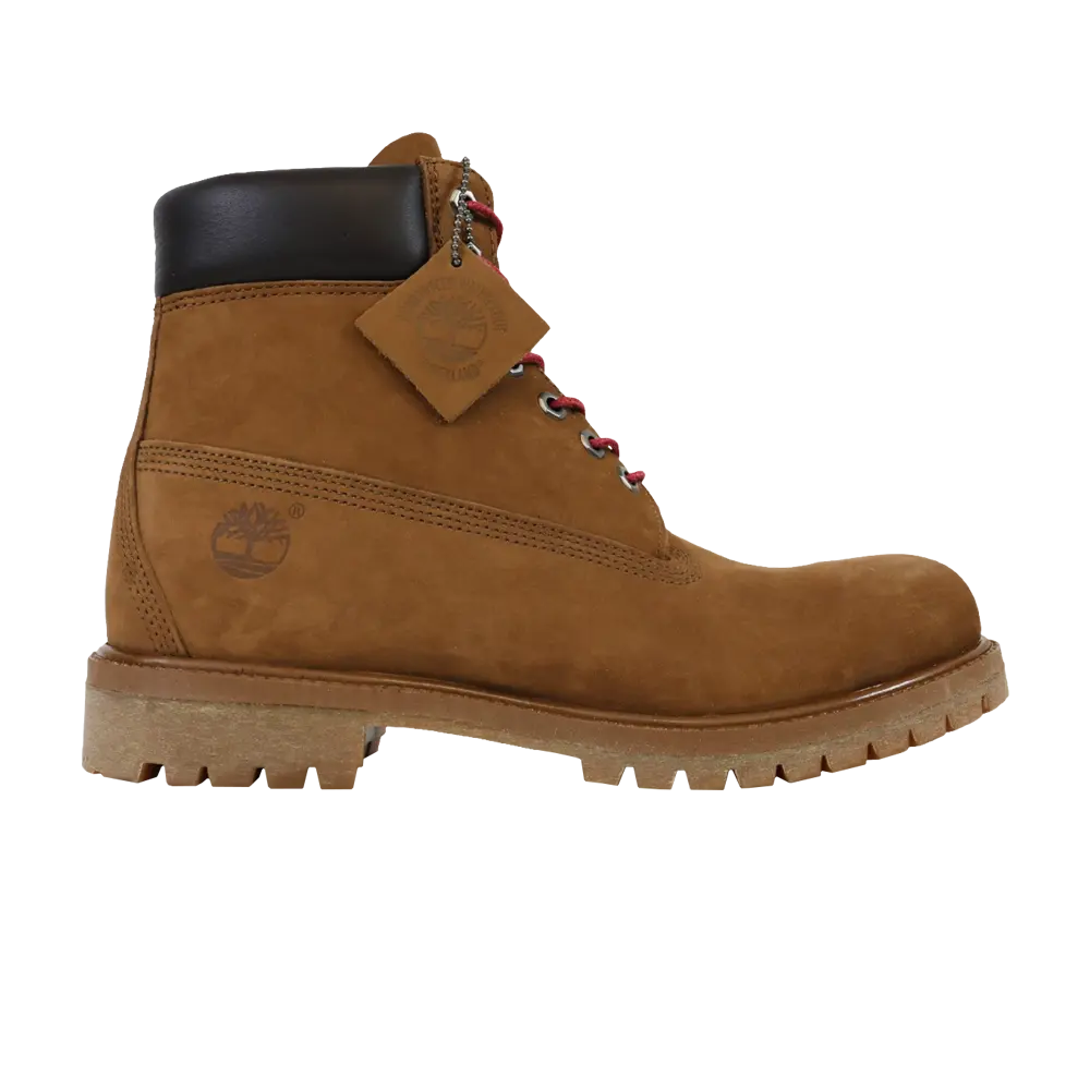 Ботинки Timberland Premium 6 Inch на шнурках, коричневый