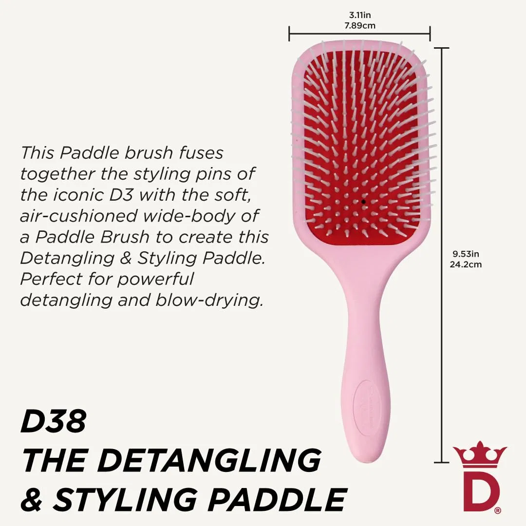 Щетка для распутывания и укладки волос «D38 Detangling and Styling» от Denman Denman — фото 2