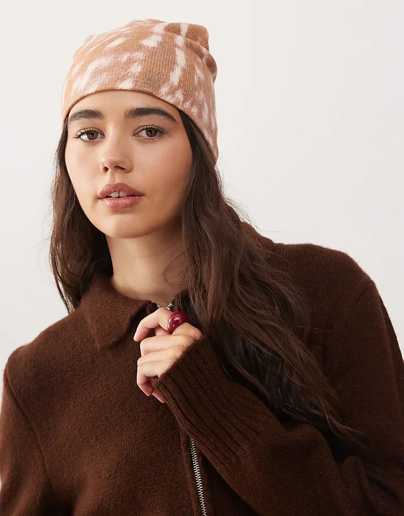 

COLLUSION шапка с принтом оленя в цвете мульти