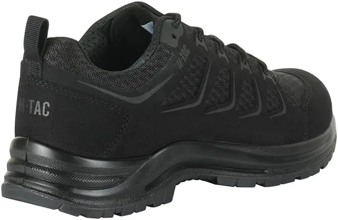 Тактические кроссовки M-Tac Trainers Tactical IVA Trainers Shoes Мужские тактические спортивные кроссовки армейского образца, черный — фото 4