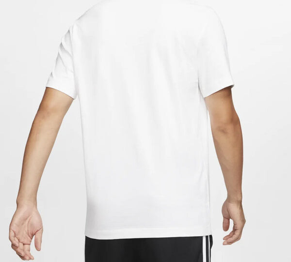 Футболка sportswear short sleeve 'jdi letter white' Nike, белый — фото 2