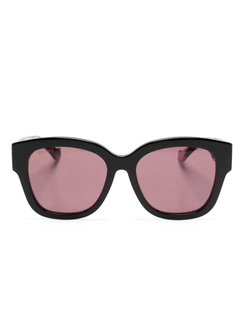 

Солнцезащитные очки в квадратной оправе с логотипом GG Gucci Eyewear, черный