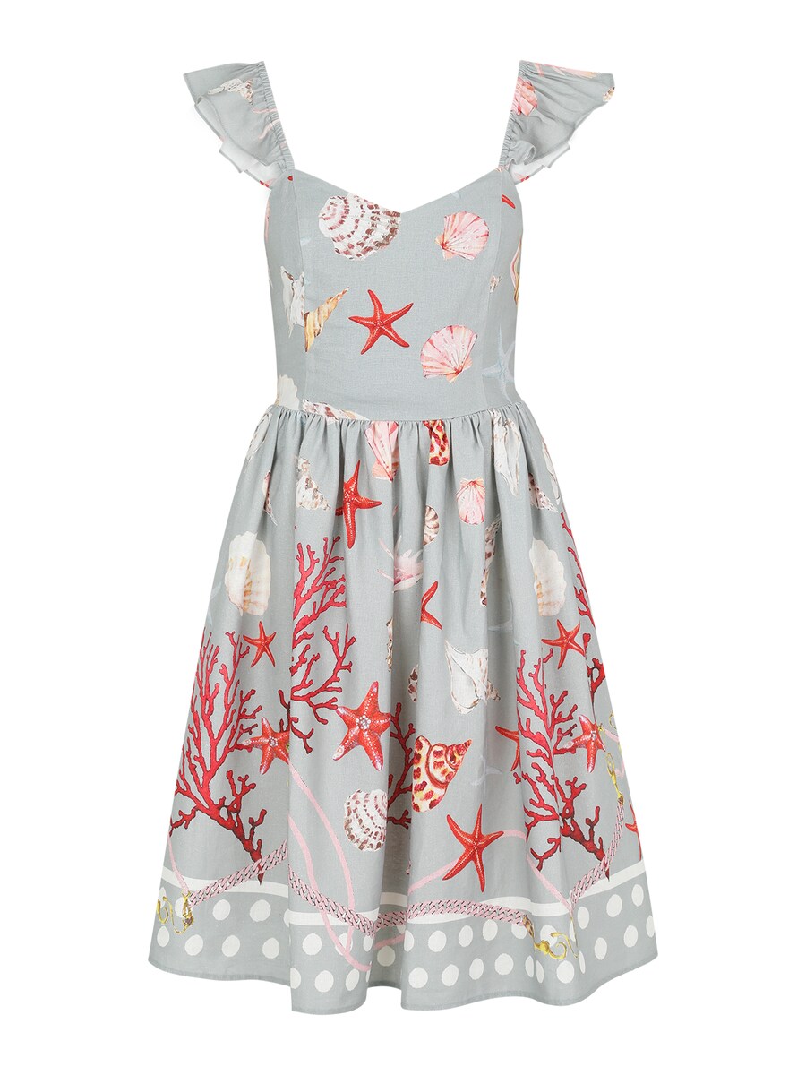 

Платье Guido Maria Kretschmer Women Carina, пыльно-синий