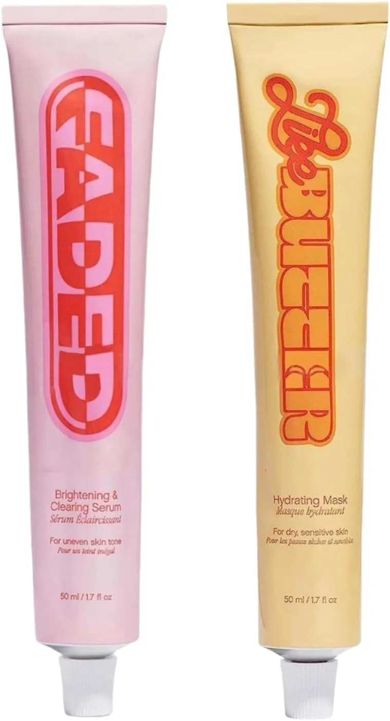 Набор Faded: осветляющая сыворотка и увлажняющий крем Butter Aoseiens, 50 Ml - 2 Pieces
