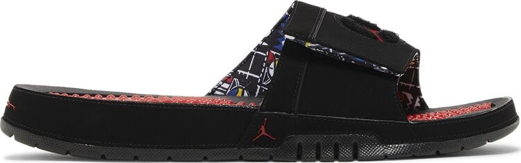 

Кроссовки Jordan Hydro 8 Retro Slide 'Playoff', черный, Серый, Кроссовки Jordan Hydro 8 Retro Slide 'Playoff', черный
