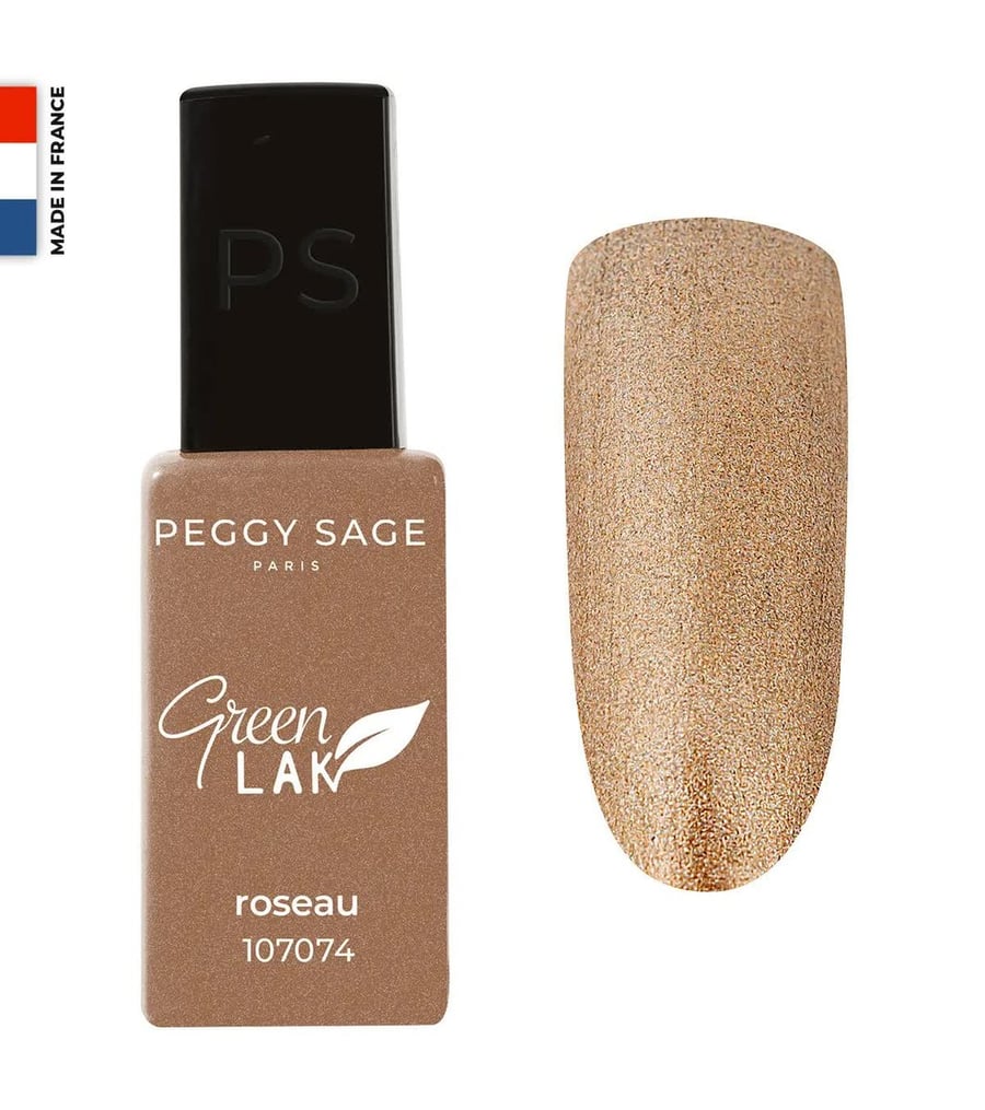 

Зеленый лак для ногтей LAK Roseau Classic UV/LED 10 мл Peggy Sage