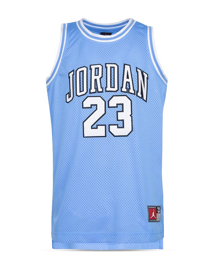 

Детская баскетбольная майка Jordan 23 для мальчиков - подростковый размер JORDAN, Футболка Jordan 23 для мальчиков - Big Kid, синий