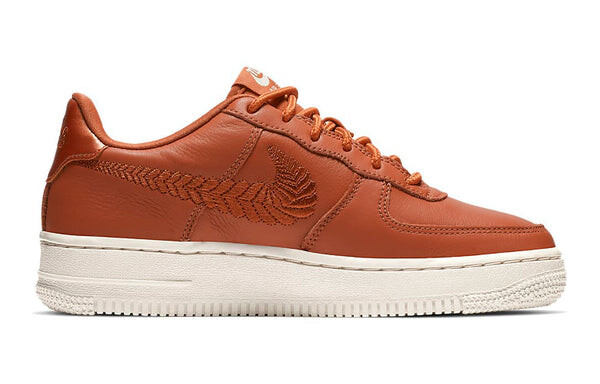 Кроссовки air force 1 low premium Nike, коричневый — фото 2