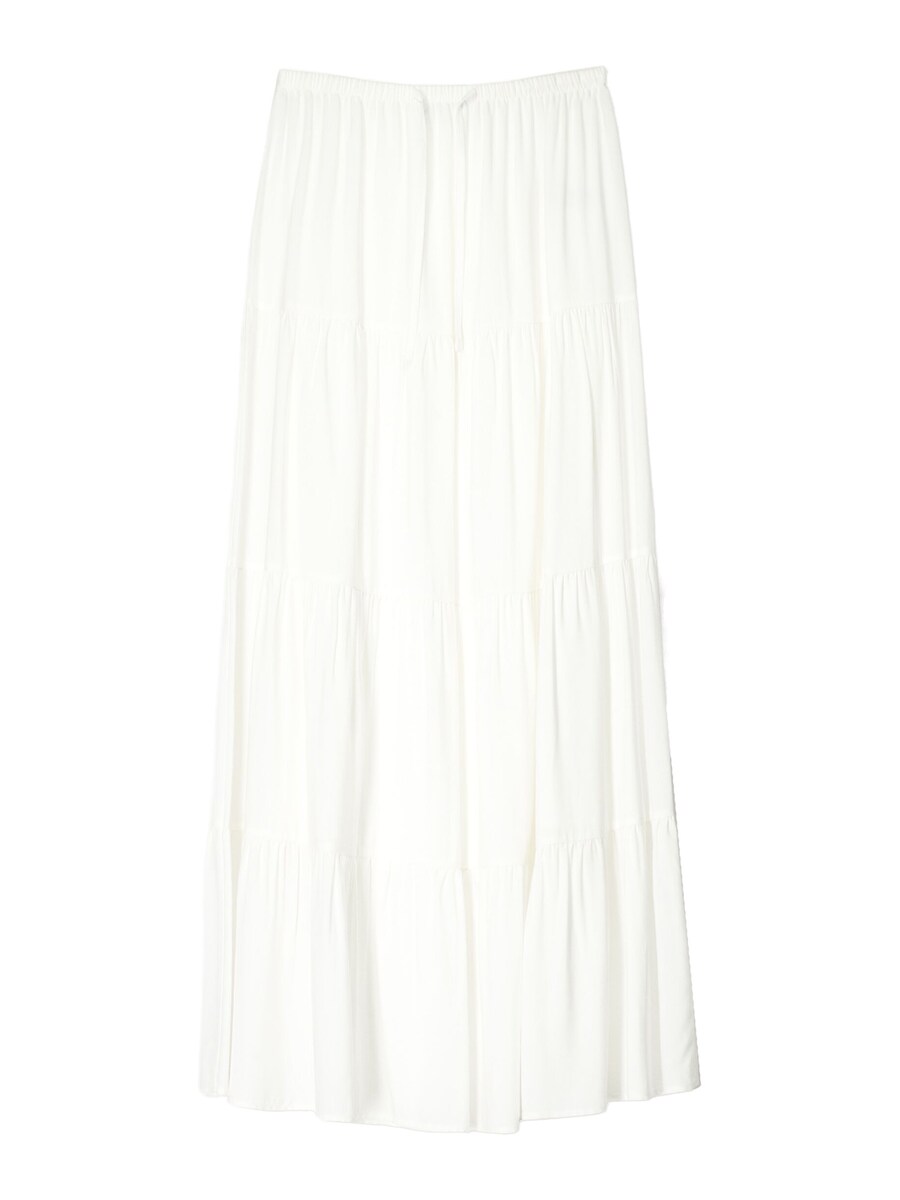 

Макси юбка Bershka, White