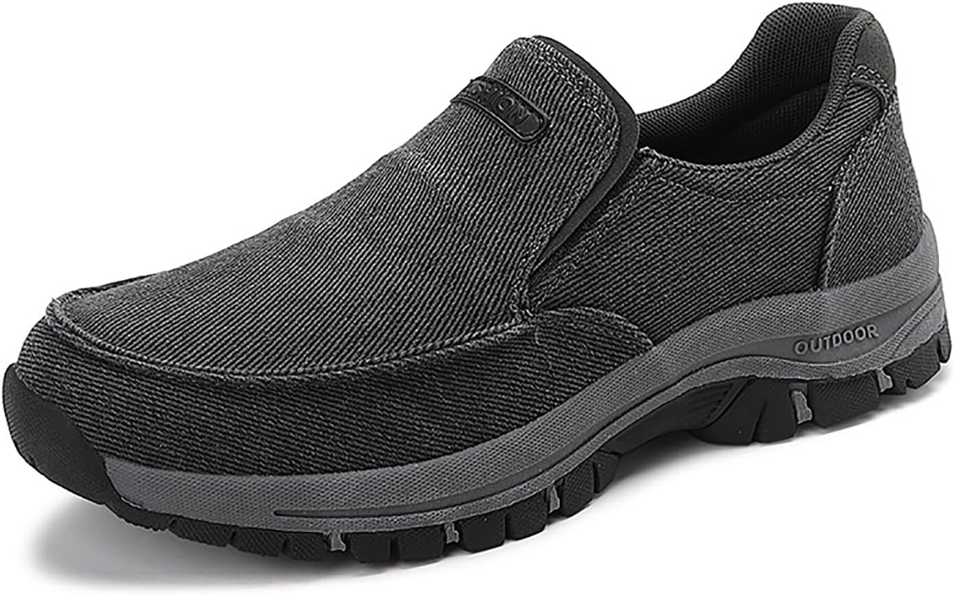 

Мужские лоферы с легким скольжением, повседневная обувь, комфортные, мягкие, легкие, дышащие кроссовки для прогулок, путешествий, вождения и активного отдыха Generic, черный