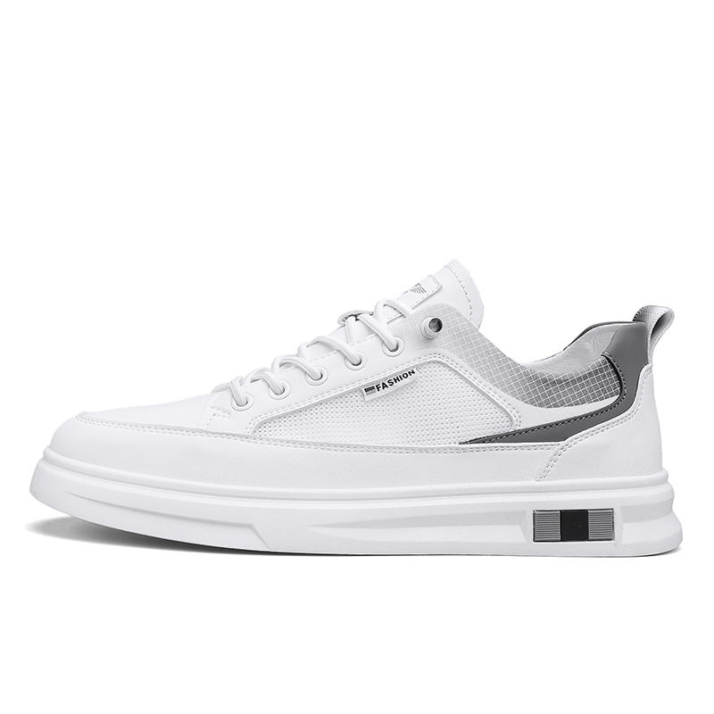 

Износостойкие низкие мужские кроссовки Bull charm, White Gray