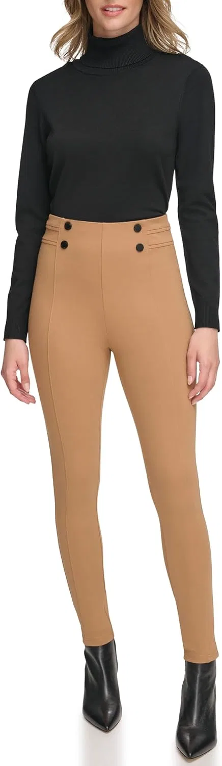 Блуза с пуговицами, Calvin Klein, цвет багажный
