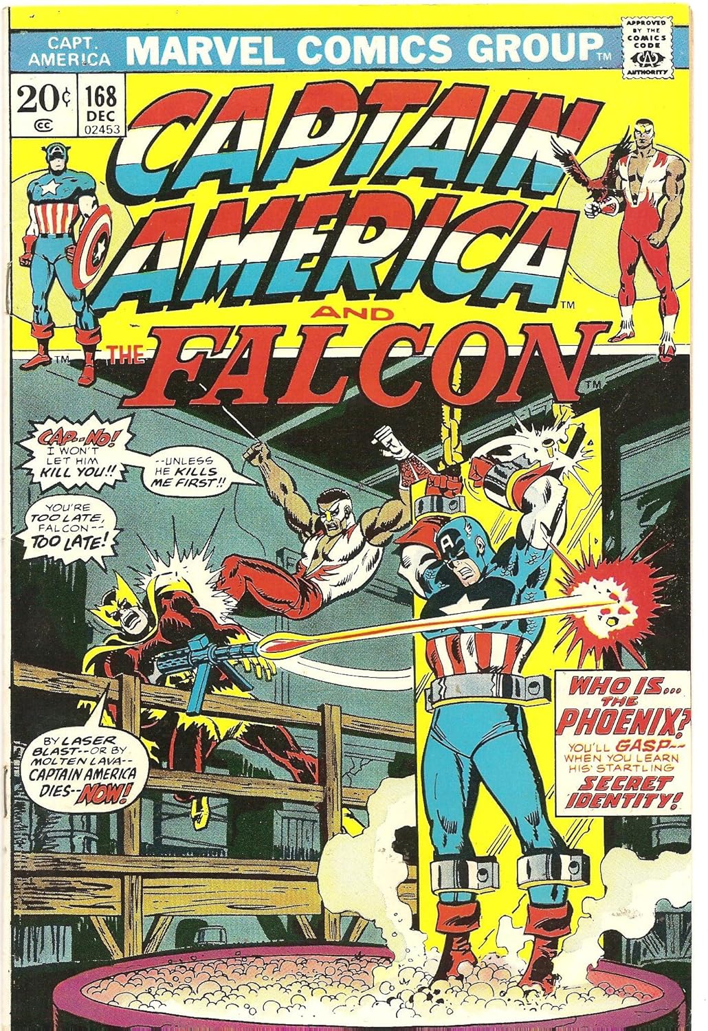 

Captain America and the Falcon #168 (...And A Phoenix Shall Arise!) (Marvel Comics)