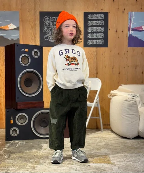 Детские брюки GROOVY COLORS Corduroy Graffiti Pants