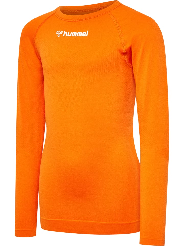Hummel Футболка Hmlbl для детей в цвете «Оранжевый тигр» — фото 4