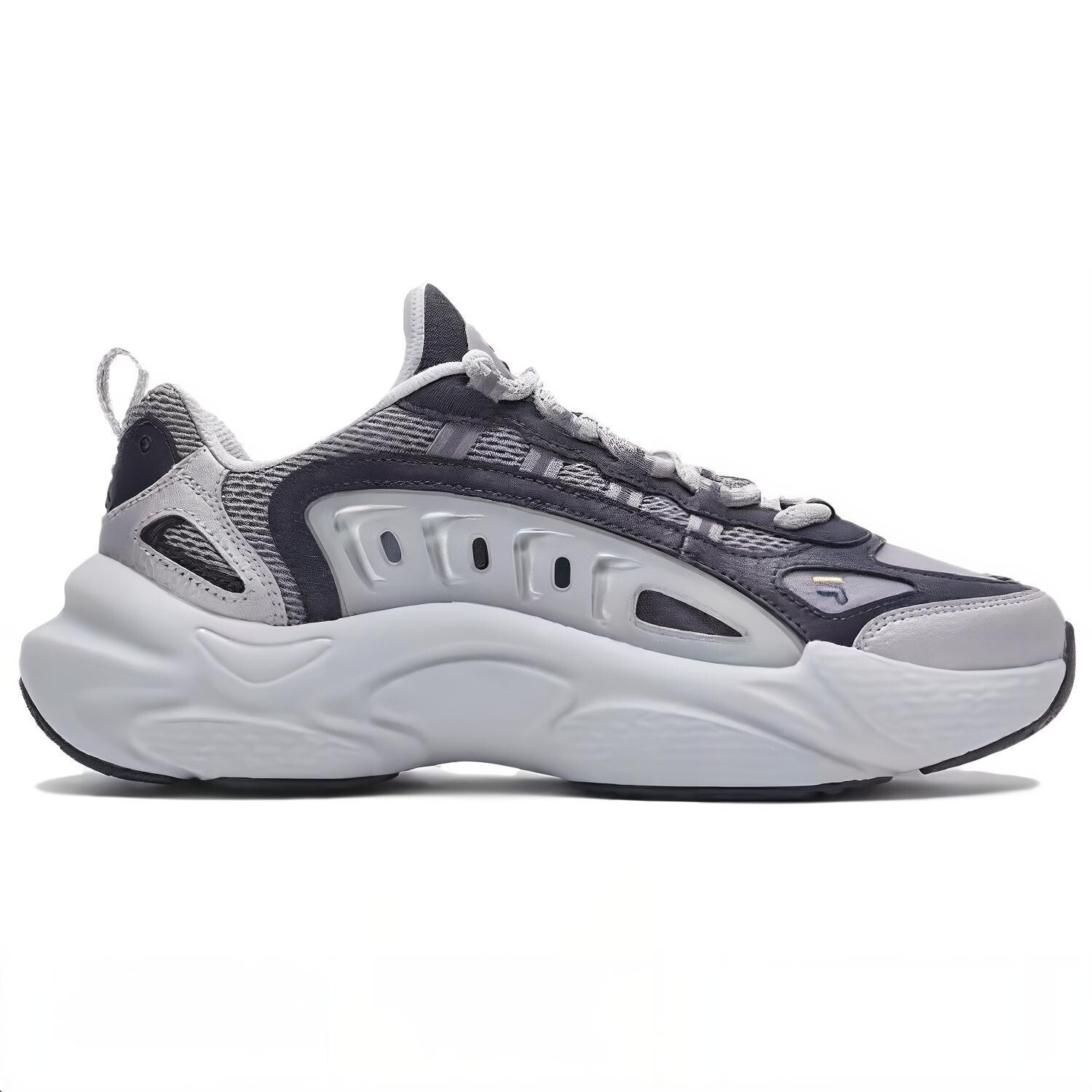 Кроссовки FILA FUSION SKY TRAIL DX Fishbone Head Lifestyle Shoes Men Low-top Gray/Blue, серый/синий — фото 2