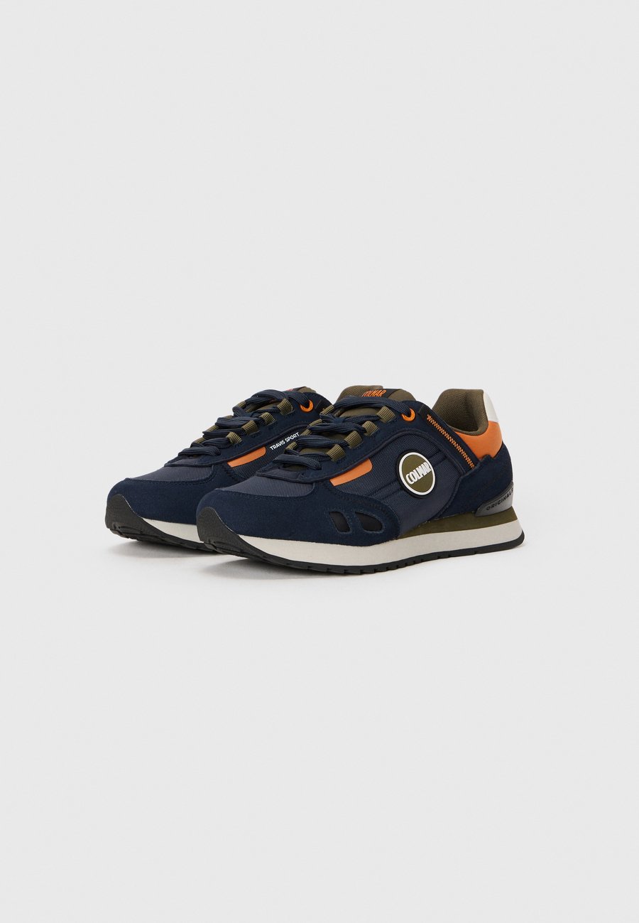 Кроссовки Colmar Originals TRAVIS SPORT, Navy/Military Green/Orange/Dark Blue — фото 2