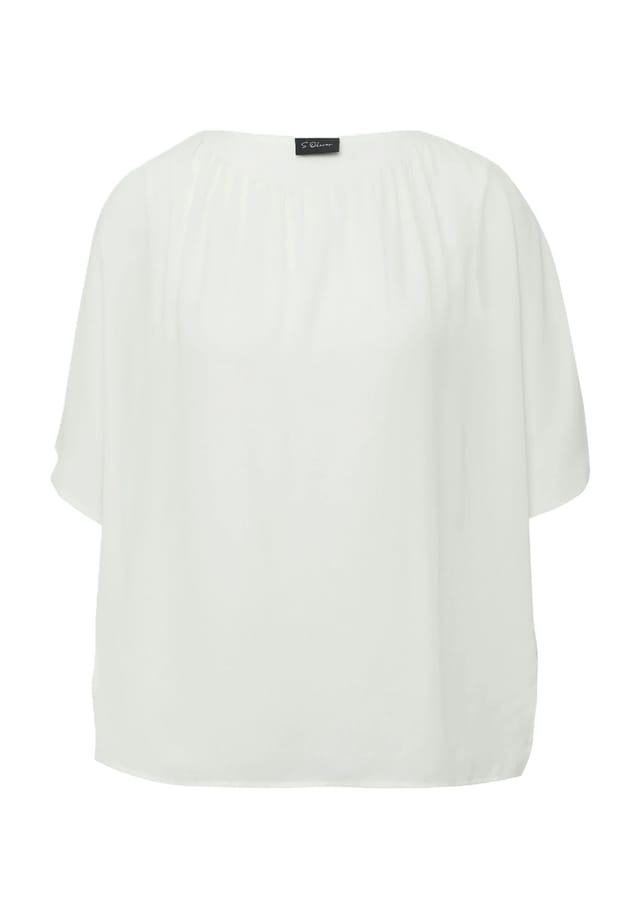 

Блузка с короткими рукавами S.Oliver Black Label, белый