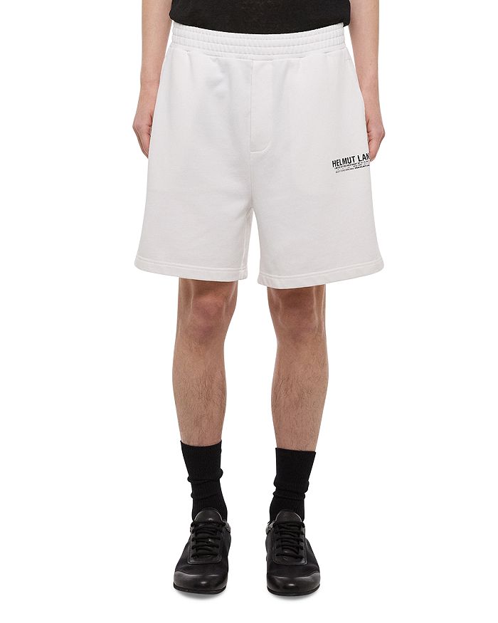 

Капсульные шорты на резинке 6" Helmut Lang, белый