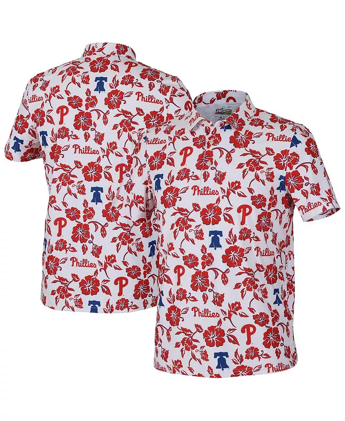 

Мужская белая поло Philadelphia Phillies Pua Performance Reyn Spooner