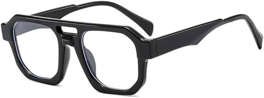 

Солнцезащитные очки с защитой от УФ-излучения UV400 | Двойная перемычка, темно-зеленые линзы | для женщин и мужчин, для занятий спортом на открытом воздухе и вождения DSVIGF, Black