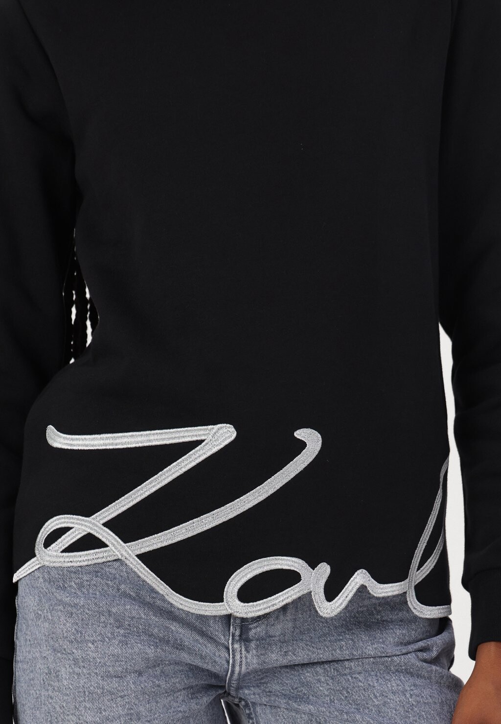 

Толстовка SIGNATURE KARL LAGERFELD, черный