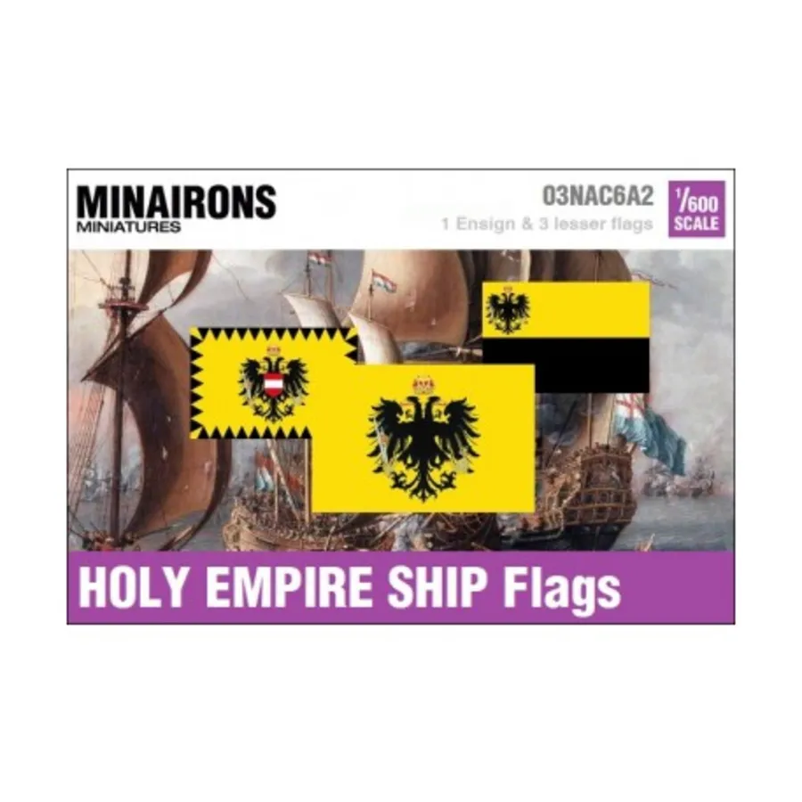

Флаги военных кораблей Священной Римской империи XVII века, Naval Flags (1:600)