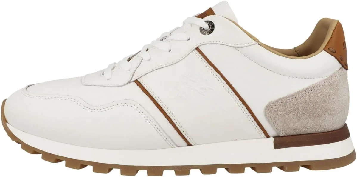 Мужские низкие кроссовки La Martina LFM251, White