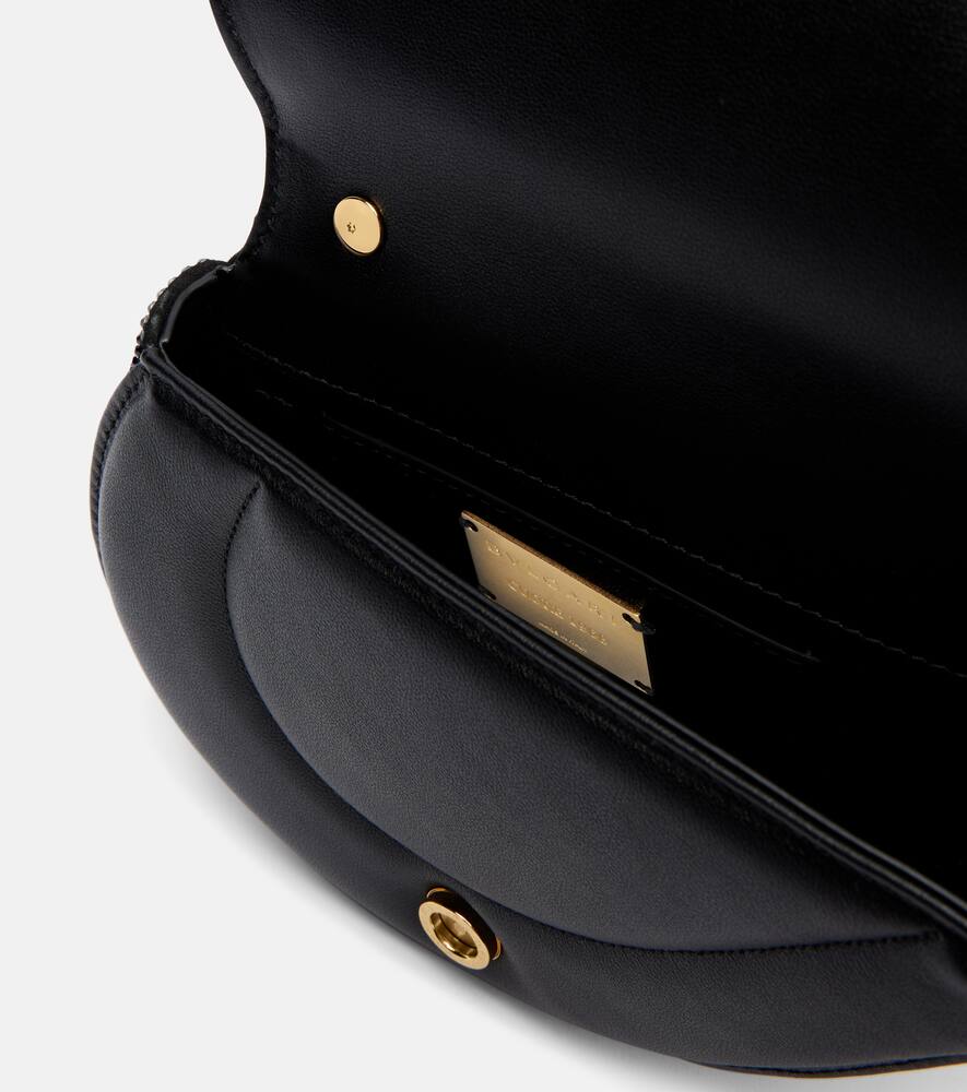 Сумка-тоут Serpenti Cuore 1968 Small из замши Bvlgari, Black — фото 3