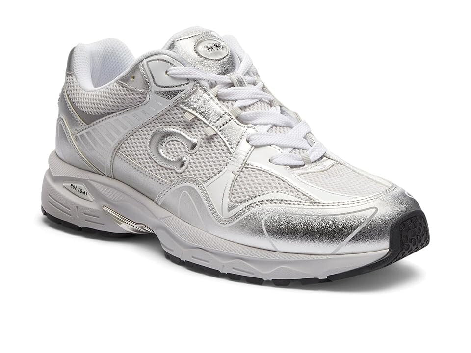 

Кроссовки Coach C301 мужские оптический белый кожа низкие