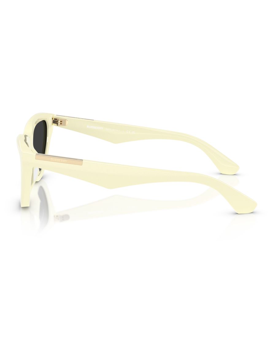 Женские солнцезащитные очки BE4436U Burberry, Yellow — фото 3
