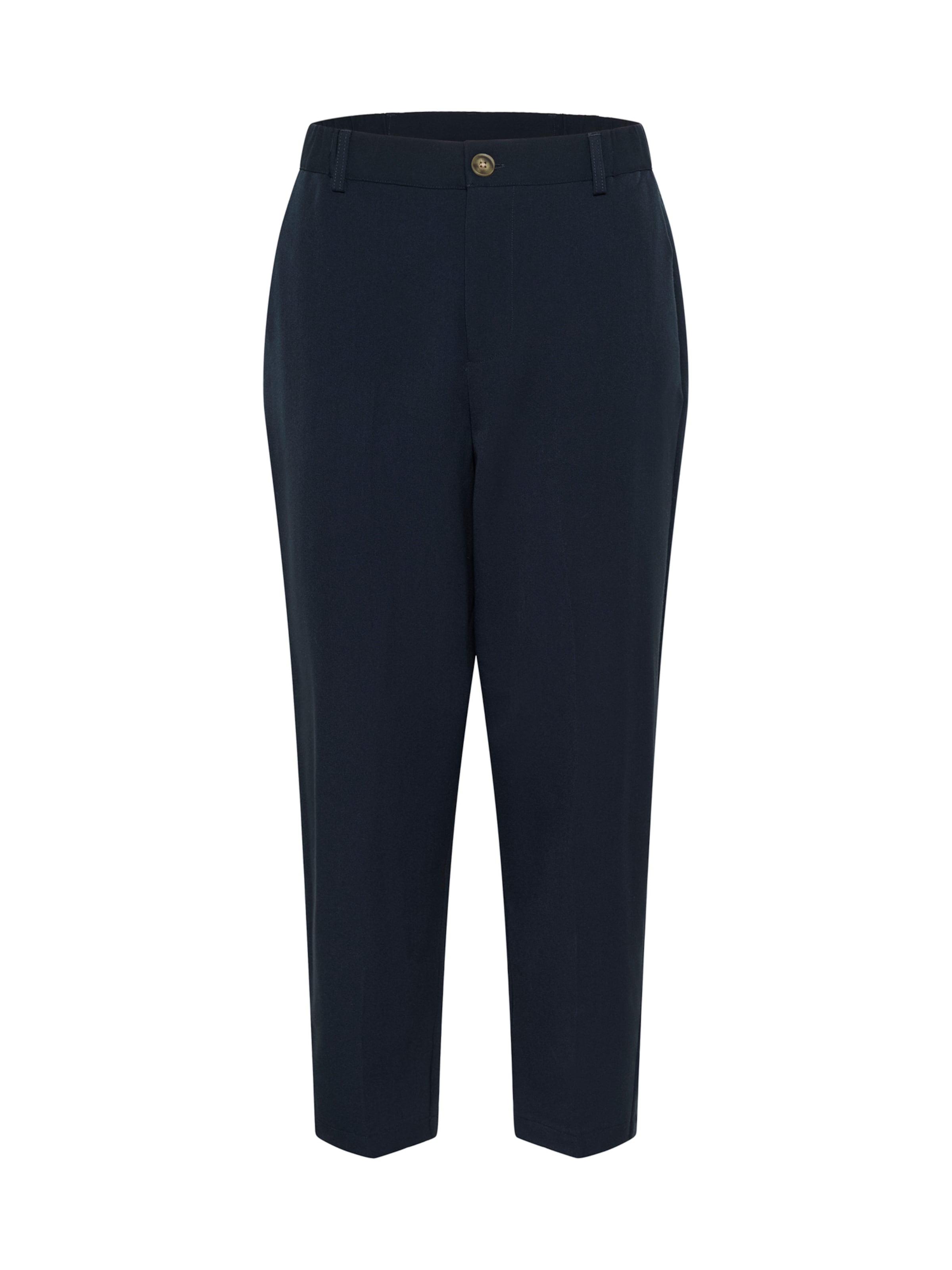 

Kaffe Брюки с зауженным низом и плиссировкой 'KAHeather' в темно-синем цвете