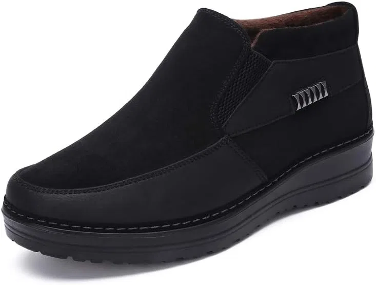 Лоферы мужские Moccasins Slippers, Black Asifn