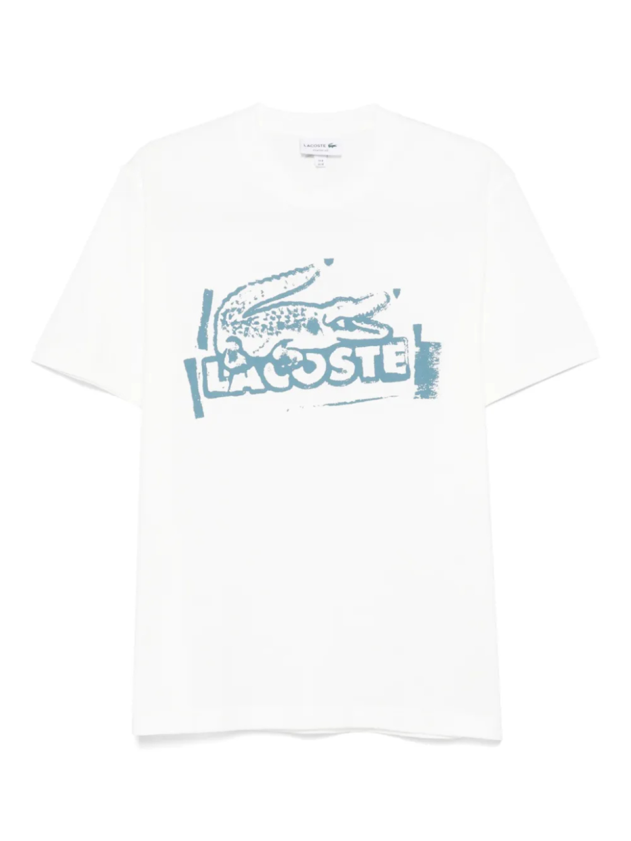 

Футболка с логотипом Lacoste, белый