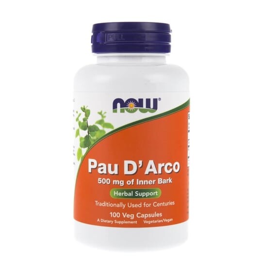 

Now Foods, Биологически активная добавка Pau D'arco 500 мг, 100 капсул