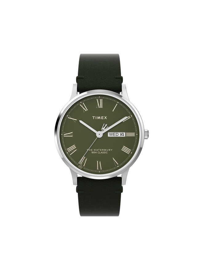 

Часы Waterbury Classic TW2W50500 Timex, зеленый