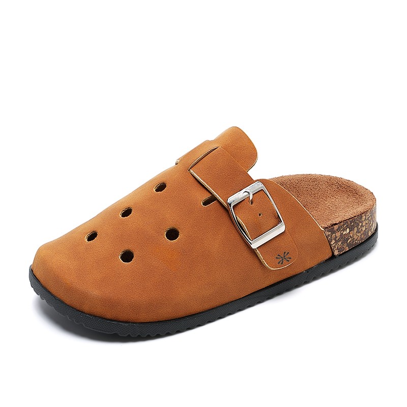 

Детские шлепанцы Anti Kick Low Top Kids YUZHAOLIN, коричневый