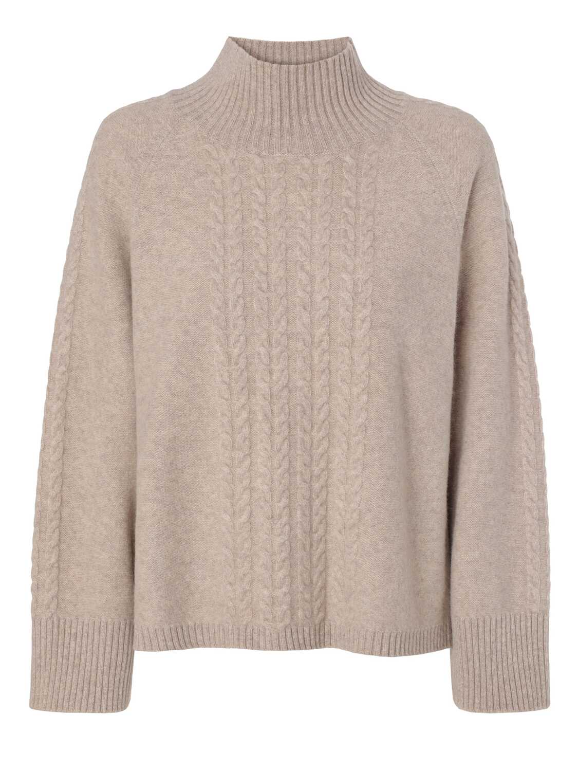 

TATUUM Свитер в бежевом цвете, мраморный беж