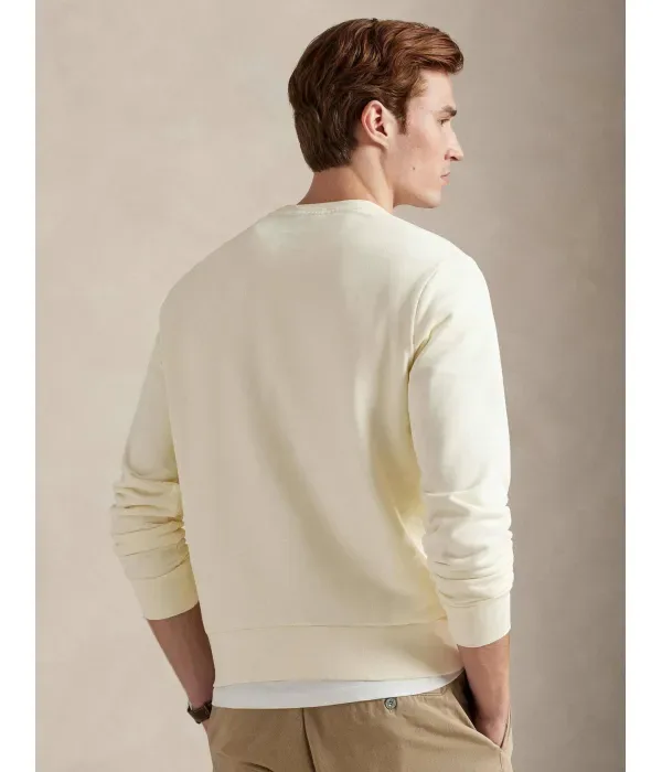 Толстовка regular fit Polo Ralph Lauren, кремовый — фото 3