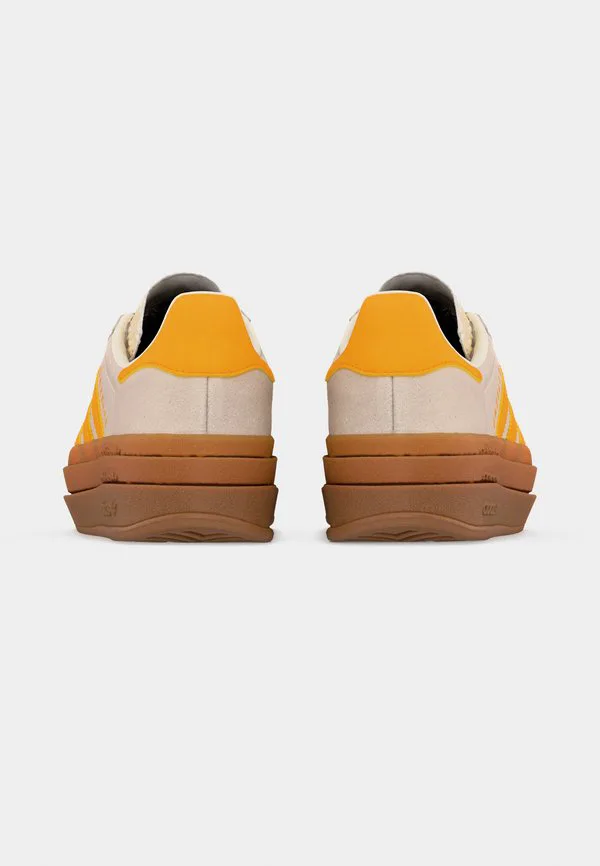 Кроссовки gazelle bold унисекс Adidas Originals, White/Crew Yellow — фото 4