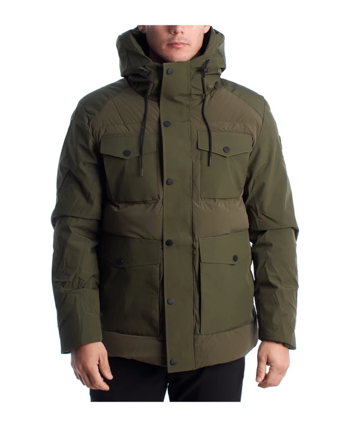 

Стеганая парка на подкладке U.S. Polo Assn., зеленый