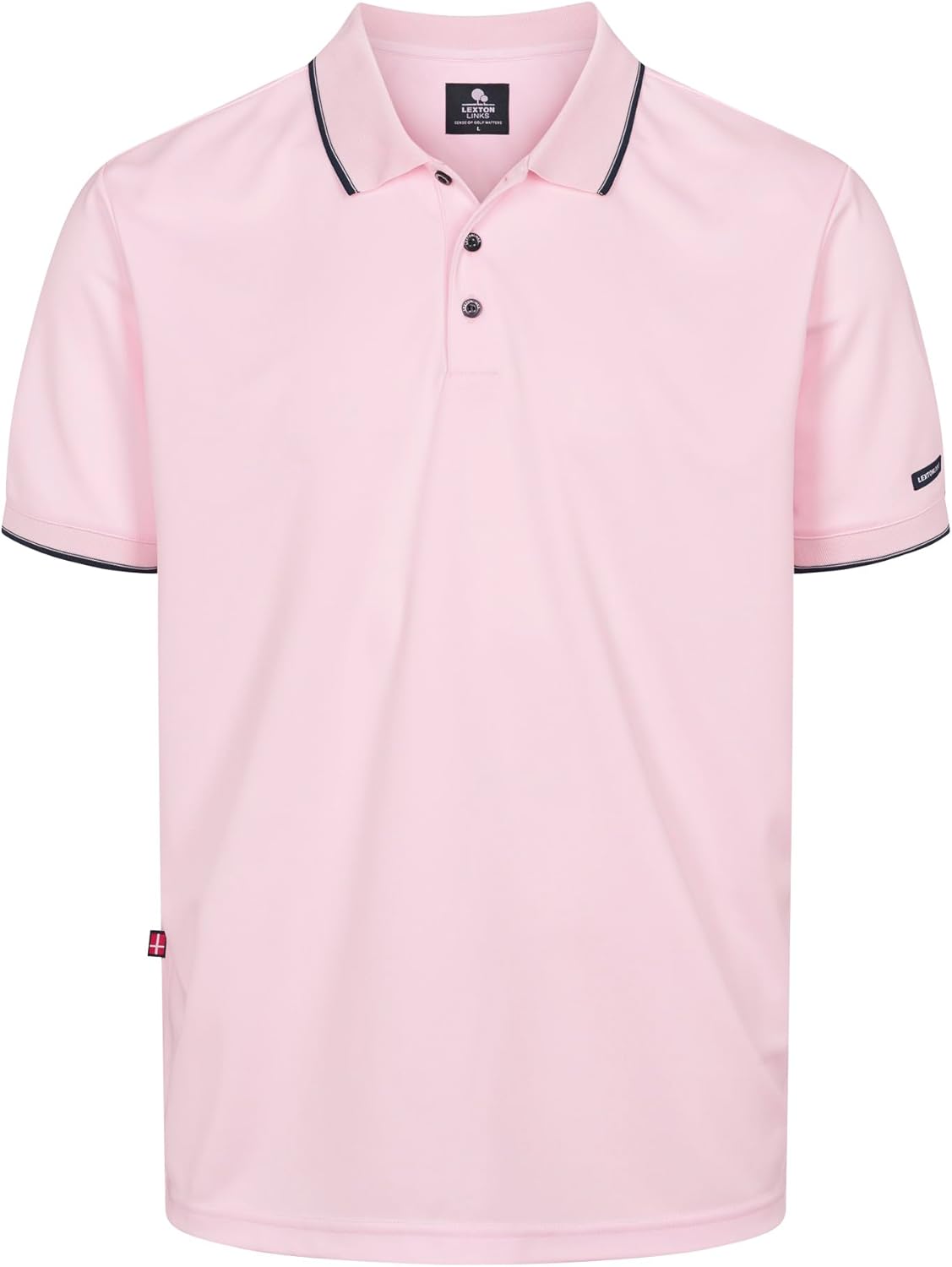 

Датская скандинавская дизайнерская одежда для гольфа: поло Lexton Links, розовый