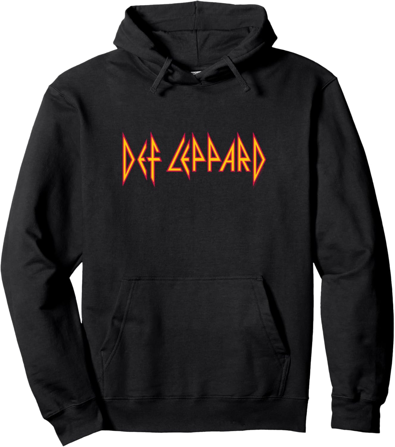 

Худи Def Leppard с классическим логотипом, черное, Черный, Худи Def Leppard с классическим логотипом, черное