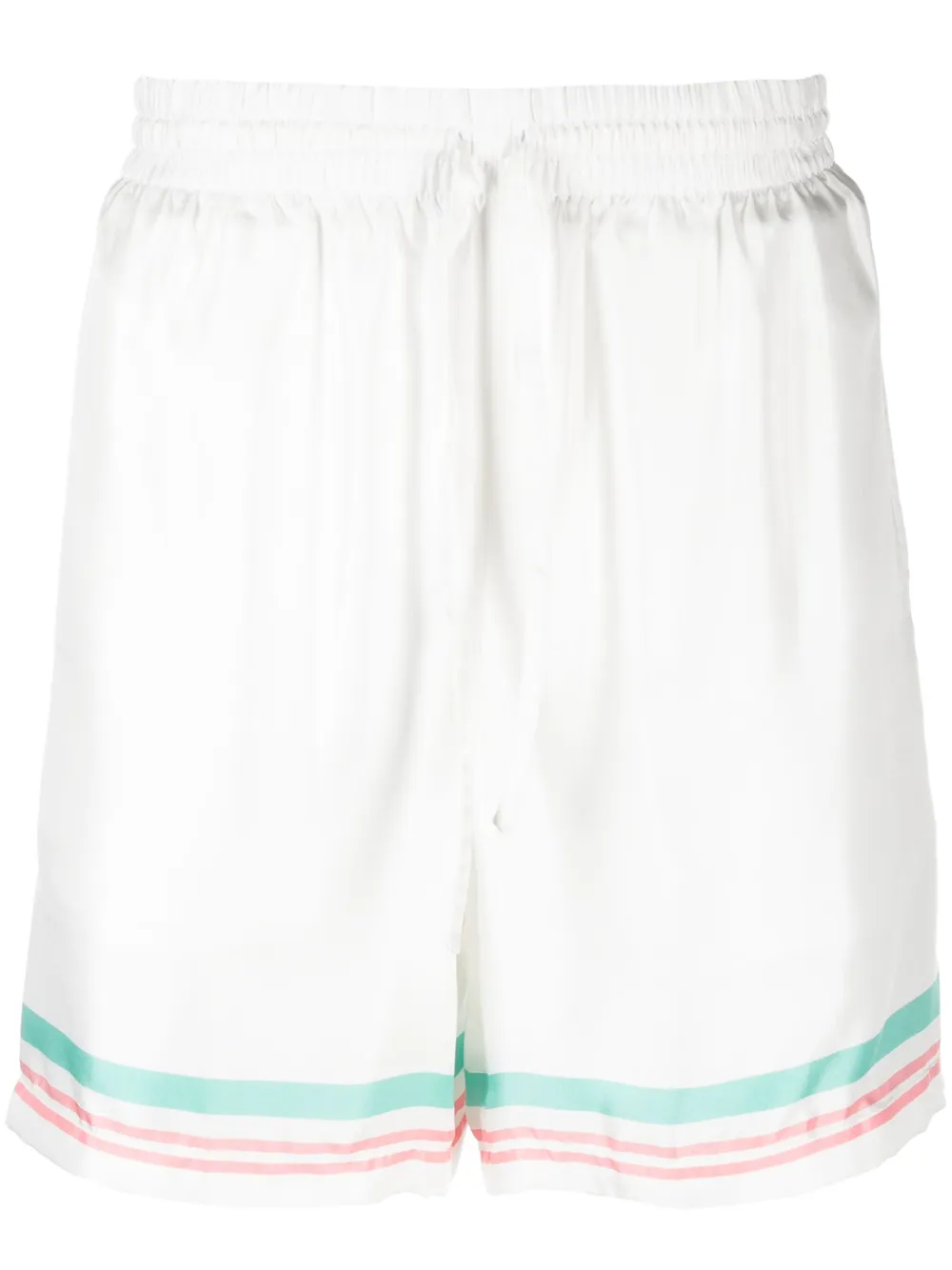 

Шелковые шорты Tennis Club Icon CASABLANCA, белый