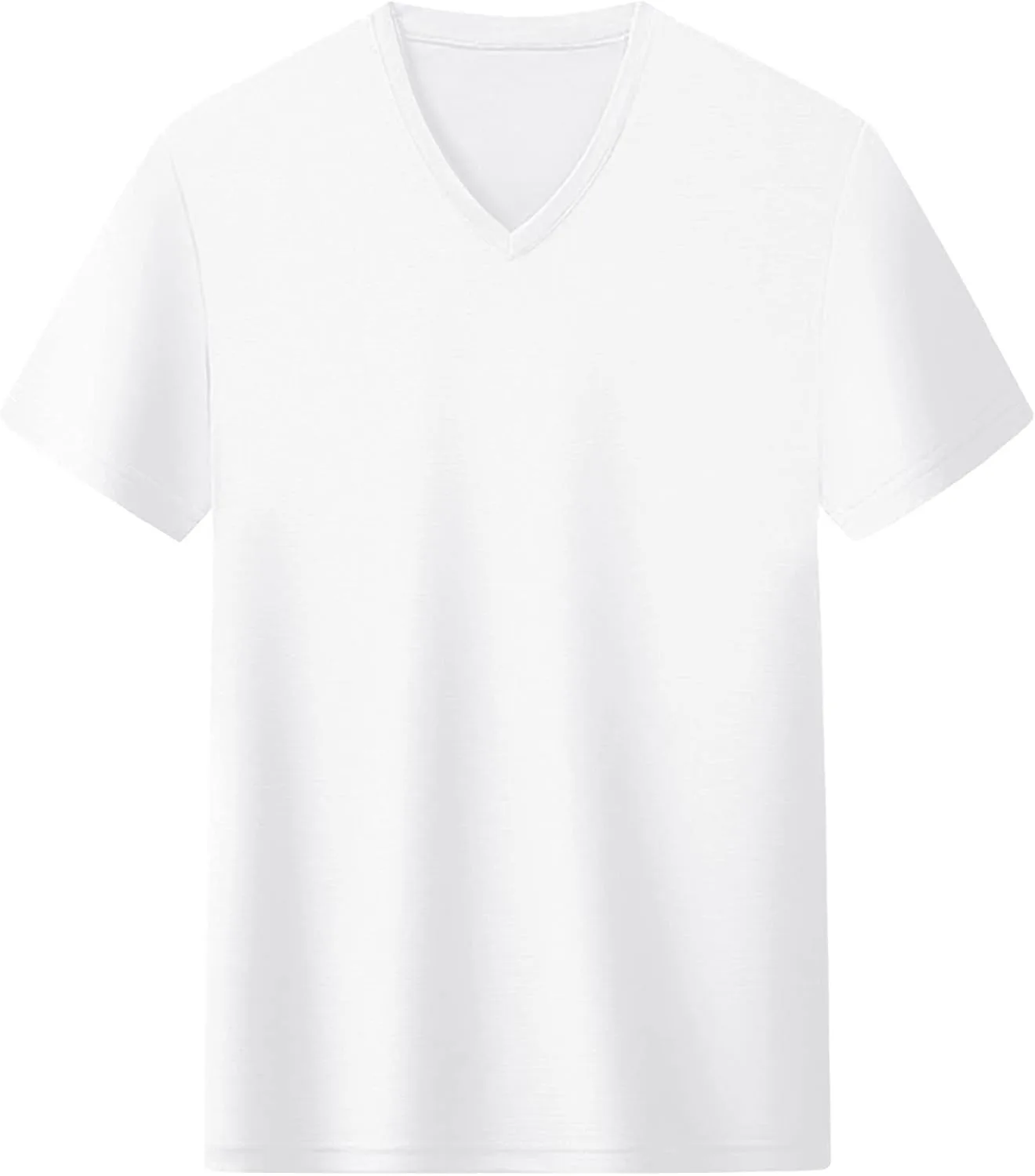 

Мужская летняя футболка Cotton Athletic с V-образным вырезом DGHM-JLMY