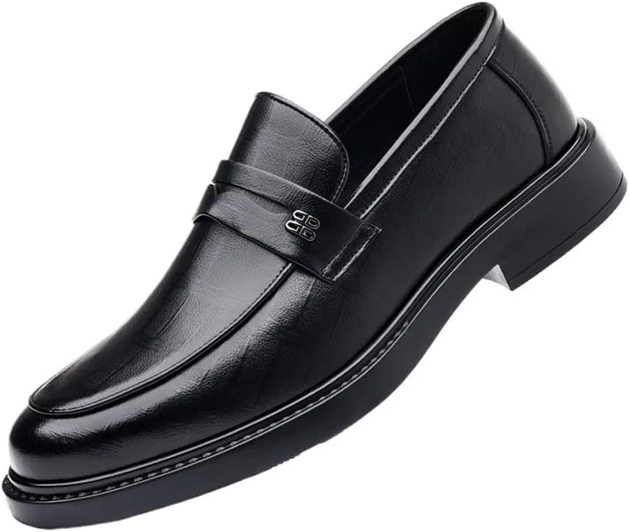 Лоферы кожаные мужские, Black UOPYNE
