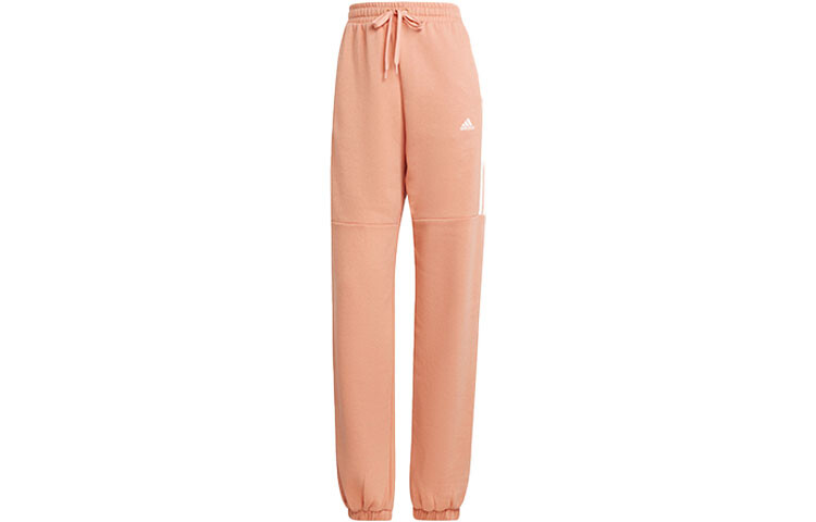 

Трикотажные спортивные штаны женские розовые Adidas