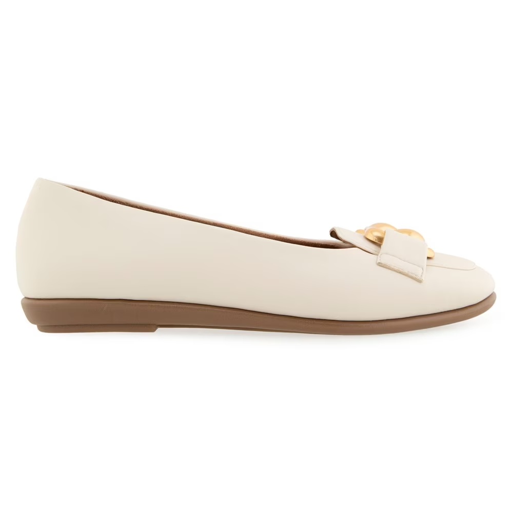 Балетки Bell wide от Aerosoles, eggnog faux leather — фото 2
