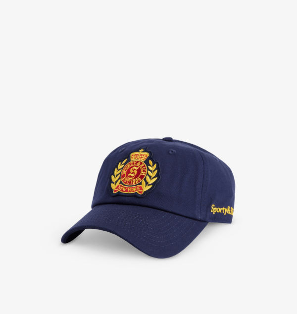 

Бейсболка из хлопка с логотипом Ny Sporty & Rich, синий
