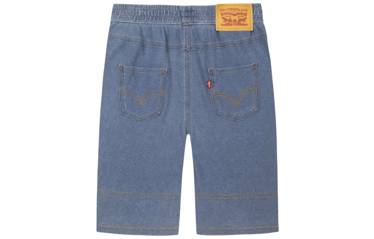 Детская короткая футболка moderate Levis, бледно-голубой — фото 2